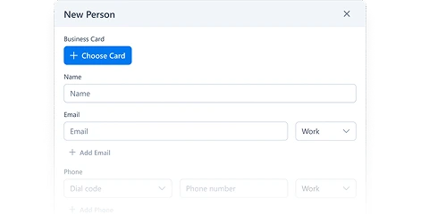 AI Business Card Scanner